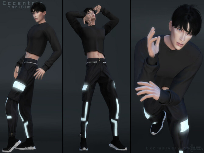 Sims 4 Eccentric (Pose Pack) by YaniSim at TSR