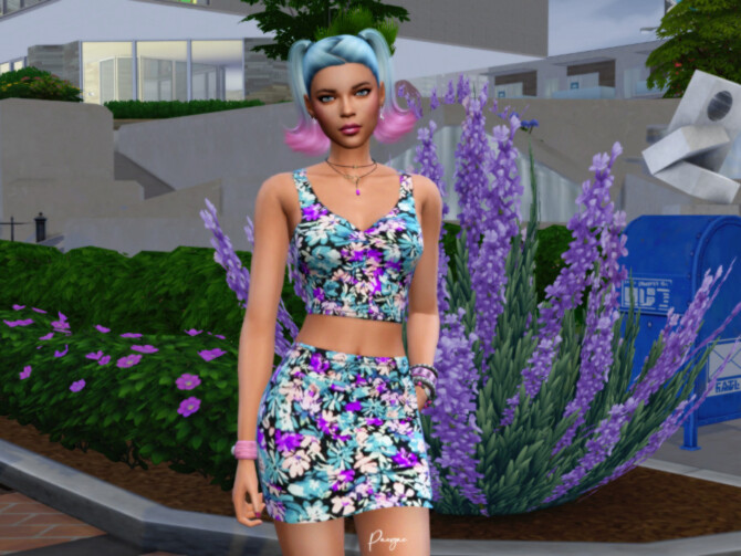 Sims 4 Hot Summer dress by Paogae at TSR