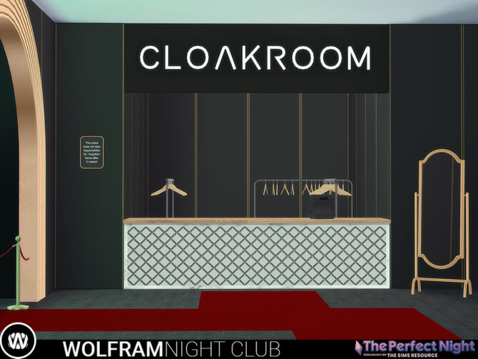 Sims 4 The Perfect Night Wolfram Night Club Entrance by wondymoon at TSR