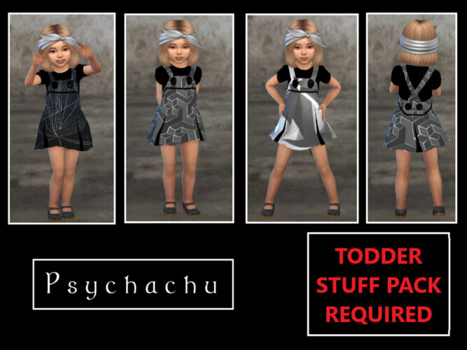 Toddler Dress By Psychachu