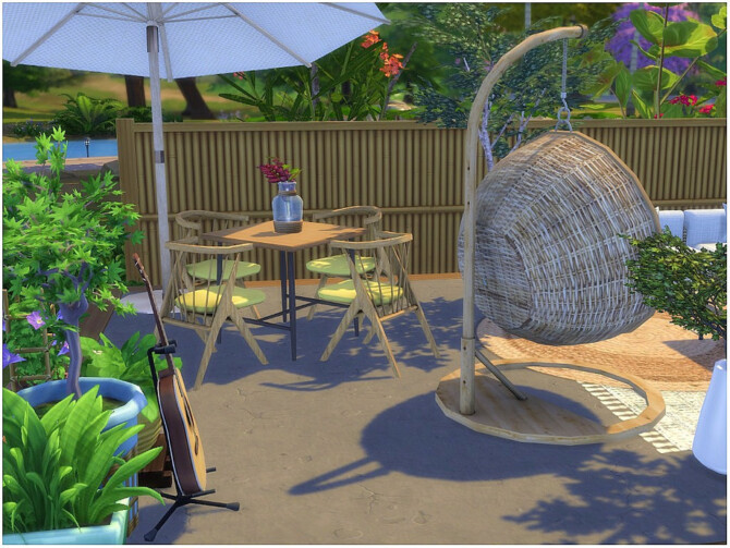Sims 4 Summer Patio by lotsbymanal at TSR