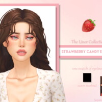 Strawberry Candy Eyeliner By Ladysimmer94