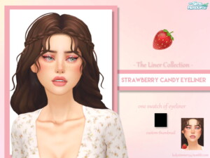 Strawberry Candy Eyeliner By Ladysimmer94