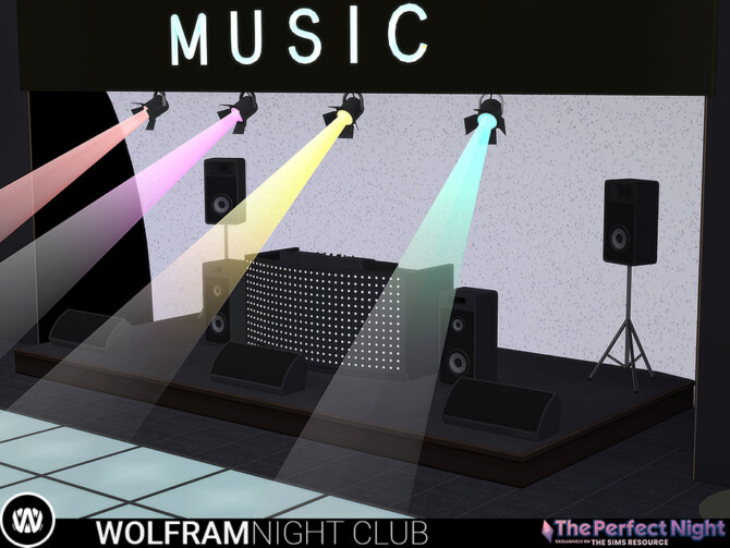 Sims 4 The Perfect Night Wolfram Night Club Music by wondymoon at TSR