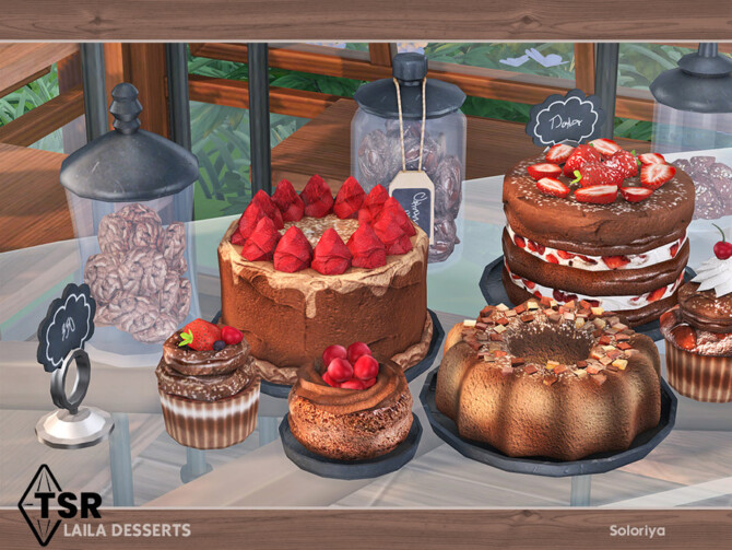 Sims 4 Laila Desserts by soloriya at TSR