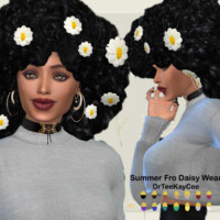 Summer Fro Daisy Wear By Drteekaycee