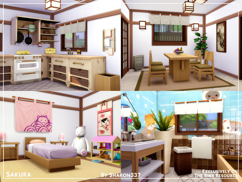 Sakura Home by sharon337 at TSR » Sims 4 Updates