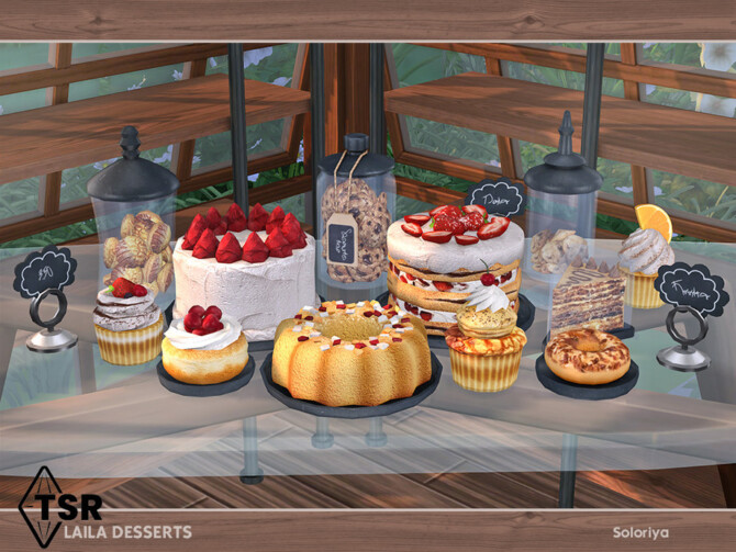 Sims 4 Laila Desserts by soloriya at TSR