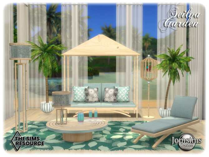 Sims 4 Seilva Garden by jomsims at TSR