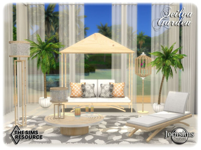 Sims 4 Seilva Garden by jomsims at TSR