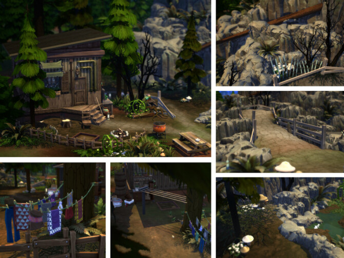Sims 4 Owls Cliff by VirtualFairytales at TSR
