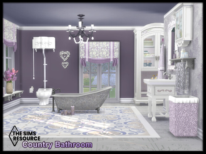 Country Bathroom By Seimar8