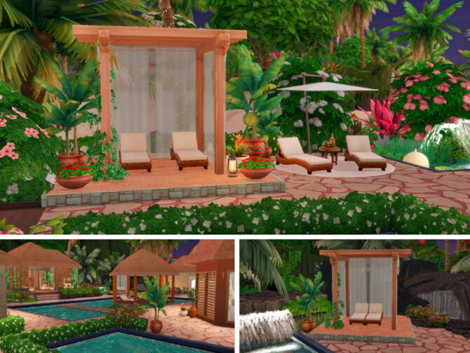 Sims 4 Wedding Resort by Summerr Plays at TSR