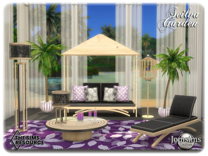 Sims 4 Seilva Garden by jomsims at TSR