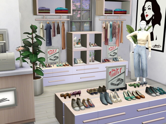 Sims 4 Britechester Boutique by Flubs79 at TSR