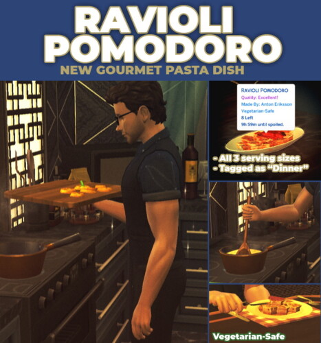 Ravioli Pomodoro New Custom Recipe By Robinklocksley