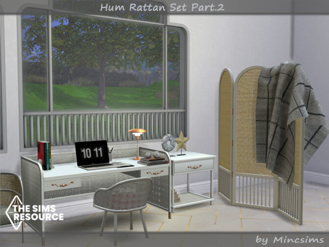 Sims 4 Hum Rattan Set Part.2 by Mincsims at TSR