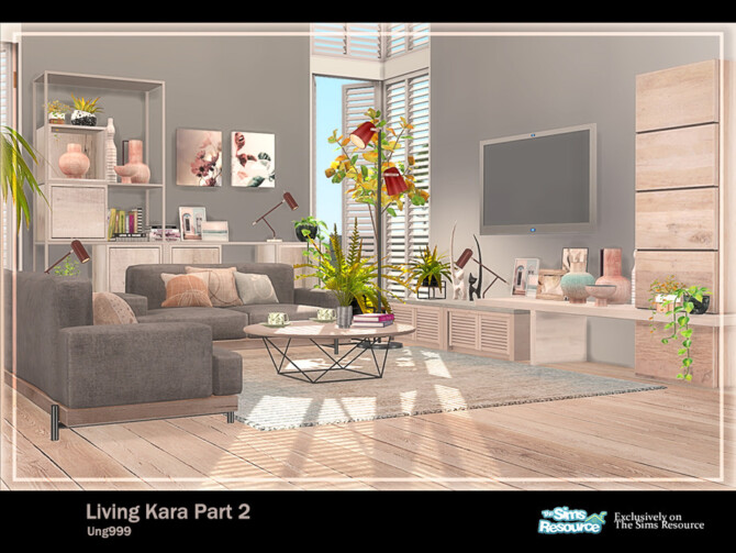 Sims 4 Living Kara Part 2 by ung999 at TSR