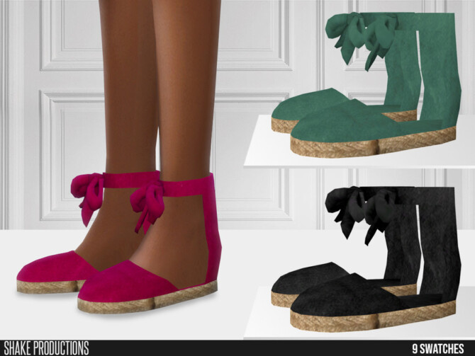 Sims 4 705 Espadrilles by ShakeProductions at TSR