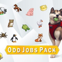 Mega Odd Job Pack 20 Animal Themed Jobs By Nerdydoll