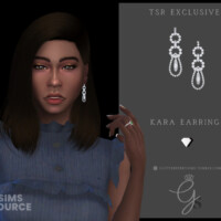 Kara Earrings By Glitterberryfly