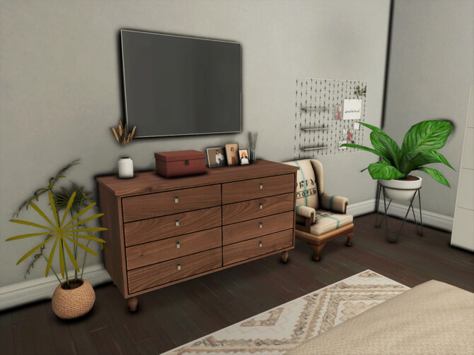 Sims 4 19 Culpepper House Master Bedroom by xogerardine at TSR