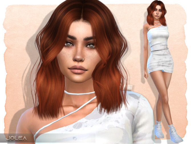 Sims 4 Anna Bloom by Jolea at TSR