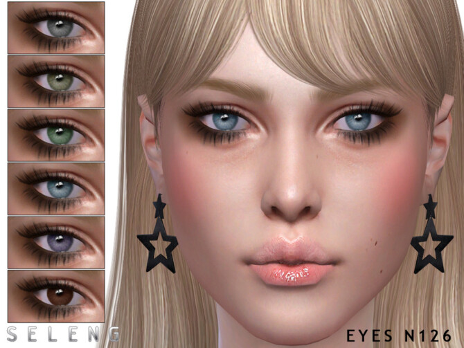 Sims 4 Eyes N126 by Seleng at TSR