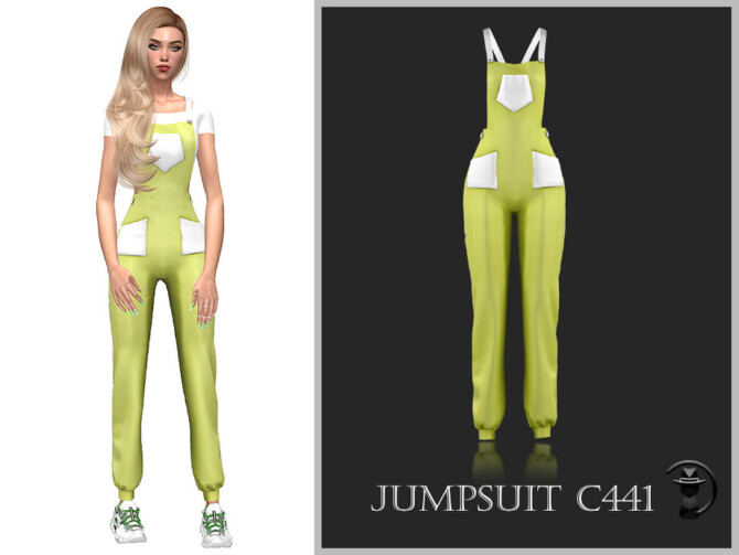 Sims 4 Jumpsuit C441 by turksimmer at TSR