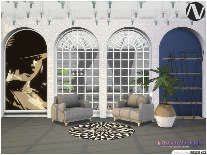 Sims 4 Alcina Ambient Decoration by ArtVitalex at TSR