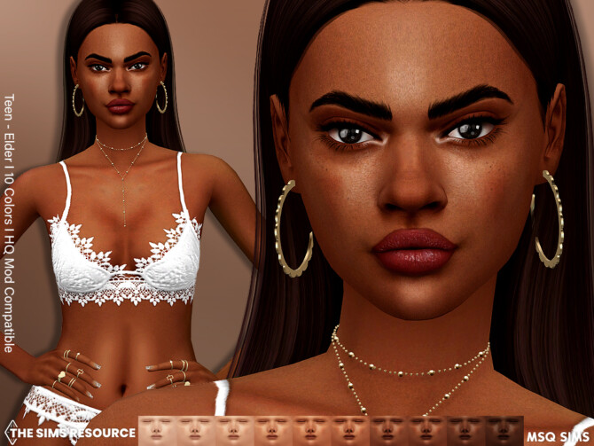 Sims 4 Christina Skin at MSQ Sims