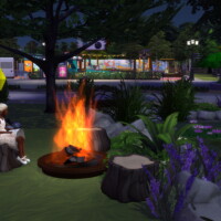 Children Can Light Campfire And Bonfire And Also Fire Dance