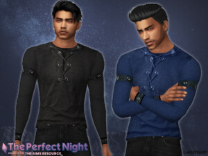 The Perfect Night Mens Sweater by CherryBerrySim at TSR