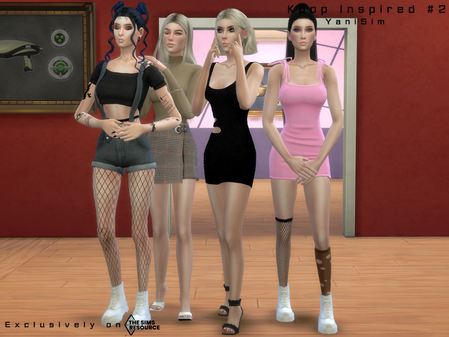 Kpop Inspired #2 (Pose Pack) by YaniSim at TSR » Sims 4 Updates