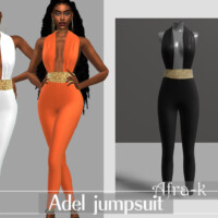 Adel Jumpsuit By Akaysims