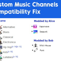 Custom Music Channels Compatibility Fix By Staberinde