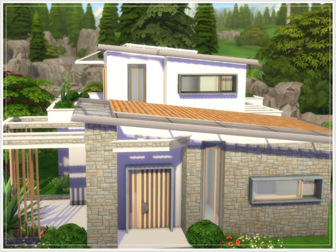 Sims 4 Empty Shell 3 house by philo at TSR