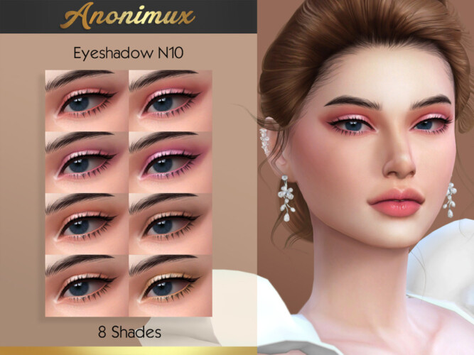 Eyeshadow N10 By Anonimux Simmer