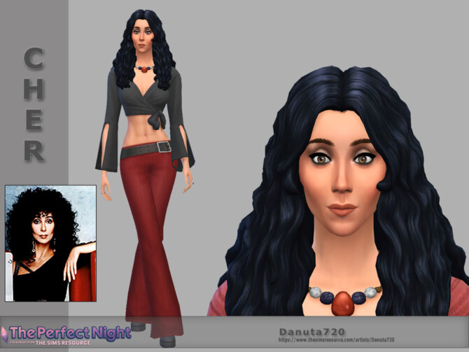 Sims 4 The Perfect Night Cher by Danuta720 at TSR
