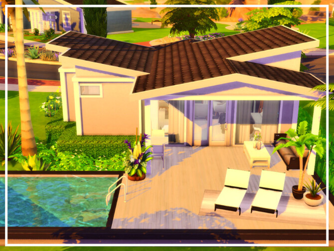 Sims 4 Bachelors Tiny House by simmer adelaina at TSR