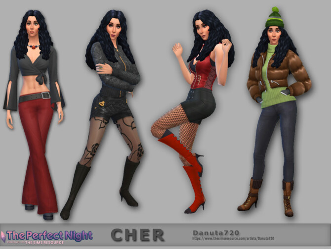 Sims 4 The Perfect Night Cher by Danuta720 at TSR