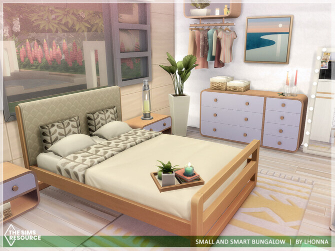 Sims 4 Small And Smart Bungalow by Lhonna at TSR