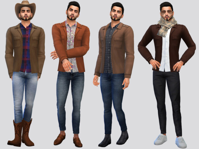 Santiago Shirt Jacket By Mclaynesims