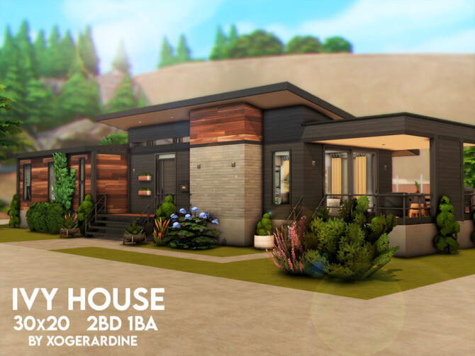 Sims 4 Ivy House by xogerardine at TSR