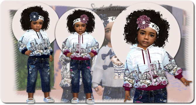 Sims 4 Designer Set for Toddler Girls Pt II at Sims4 Boutique