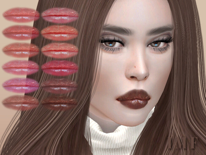 Sims 4 IMF Kassandra Lipstick N.354 by IzzieMcFire at TSR