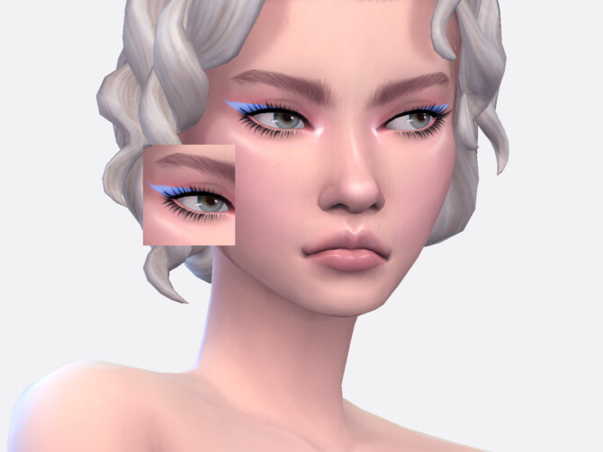 Sims 4 Candyfloss Eyeliner by Sagittariah at TSR