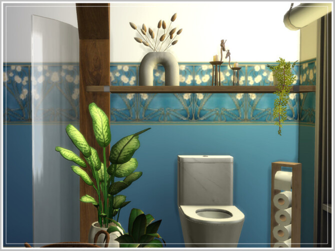 Sims 4 Hugos Tiny Bathroom by philo at TSR