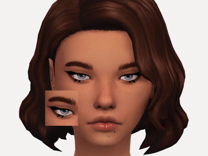 Sims 4 Saral Eyeliner by Sagittariah at TSR