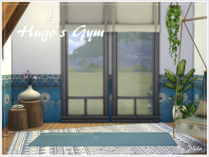 Sims 4 Hugos Gym by philo at TSR